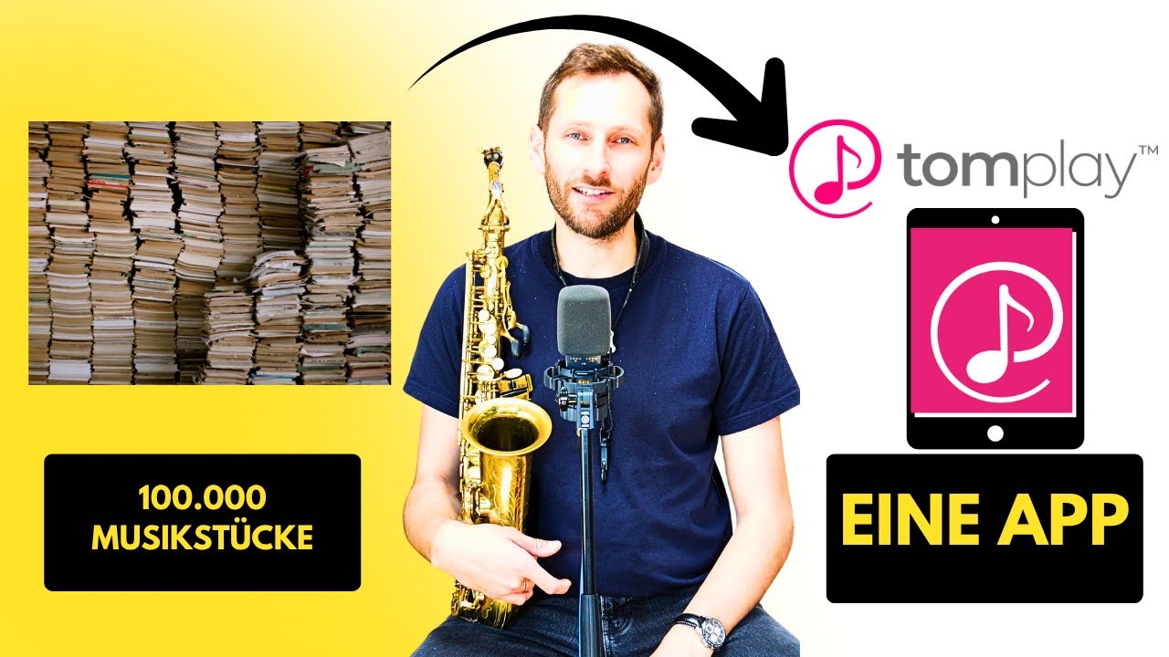TOMPLAY - Die eine App, die jeder Saxophonist kennen und nutzen sollte!
