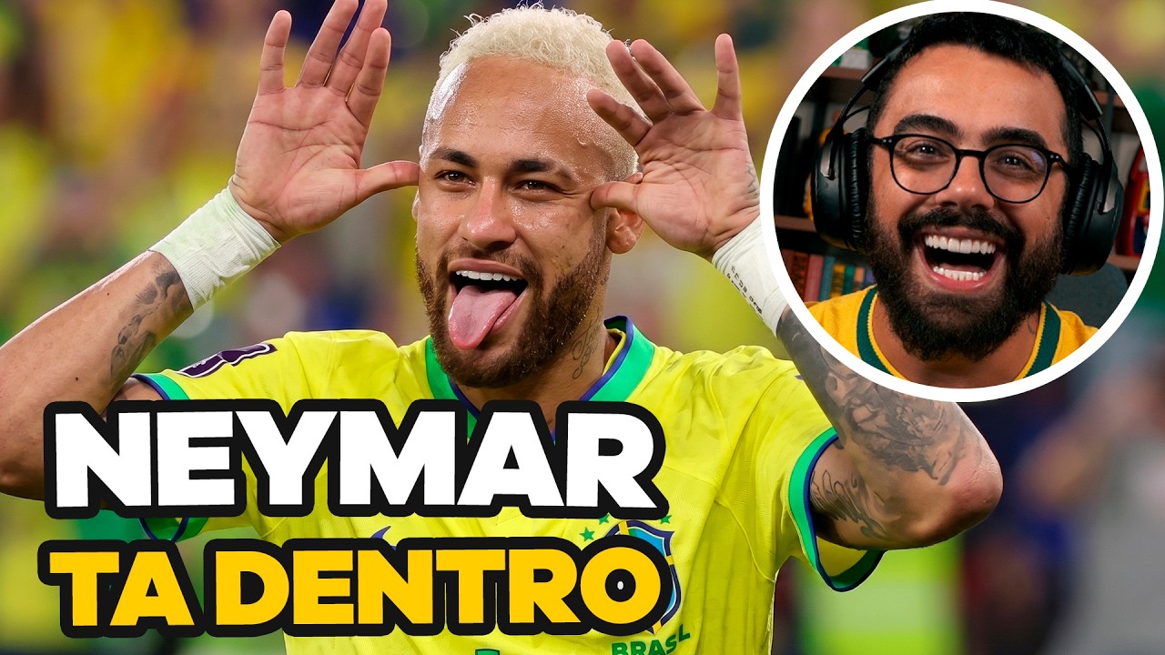 NEYMAR FOI CONVOCADO PARA COPA DO MUNDO 2026