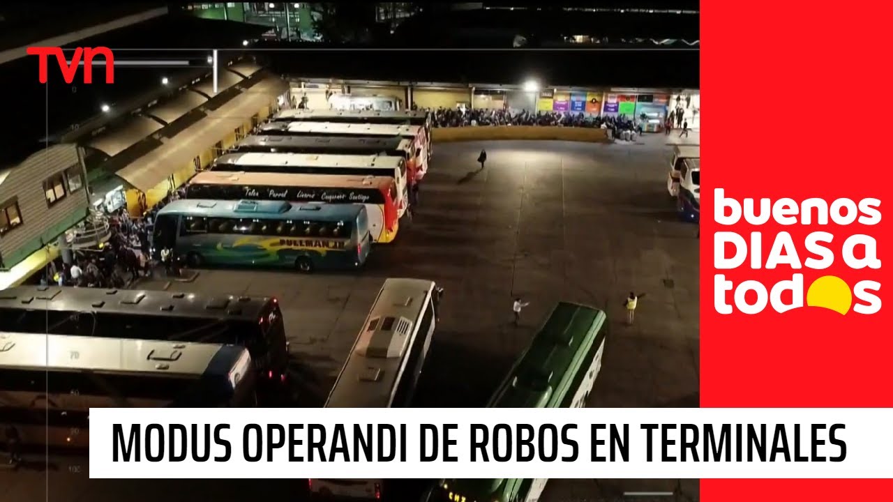 Nuevo modus operandi de robos en terminales | Buenos días a todos