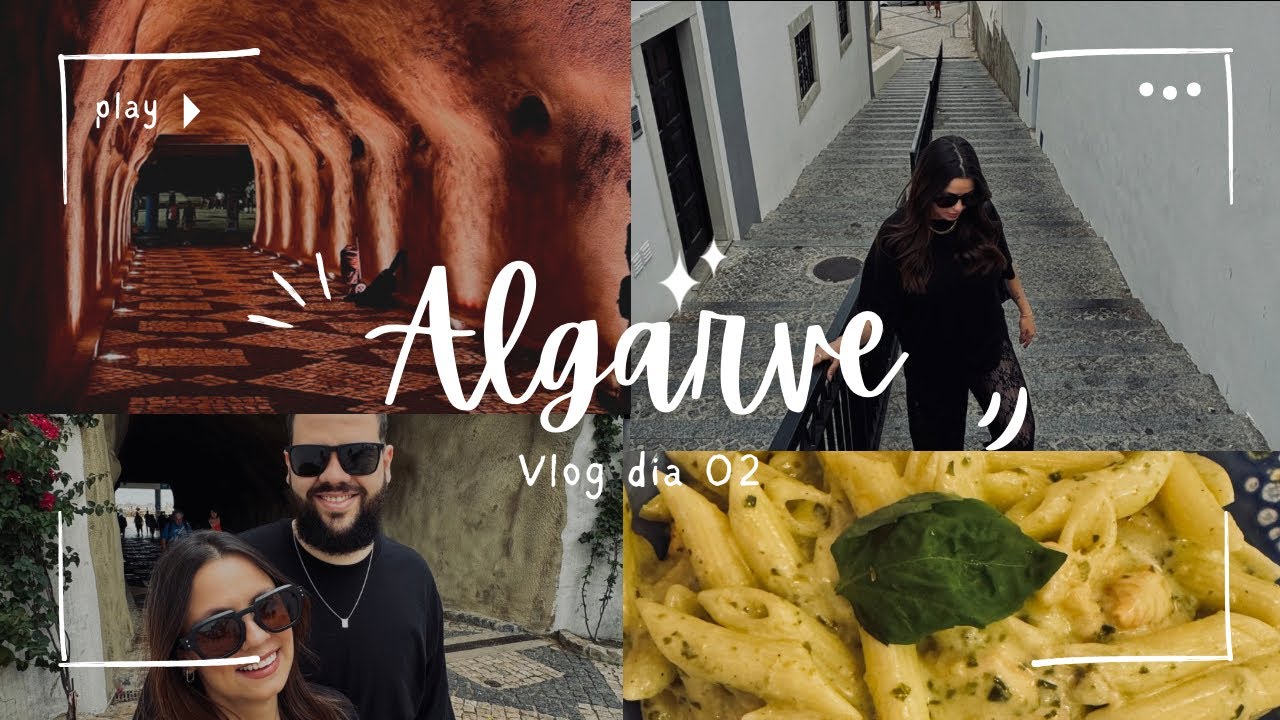 VLOG| Algarve! Mudança de planos, passeio pelo centrinho de Albufeira! Ep: 02.