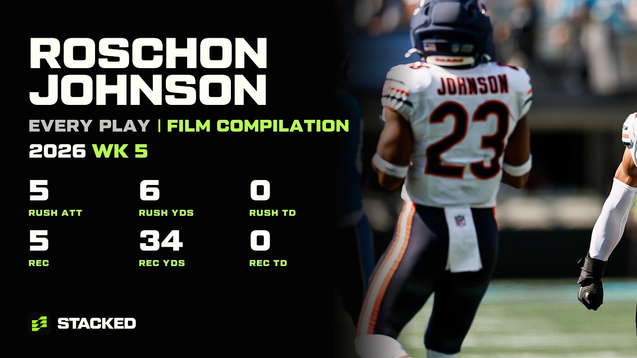 Roschon Johnson: Every Touch of 2026 Week 5 | Full Film Compilation