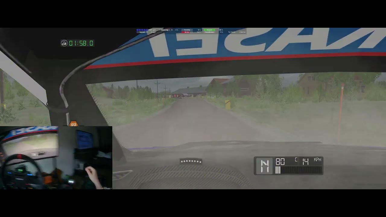 Maybe the lessons are the crashes along the way - Hokkara Gravel RBR