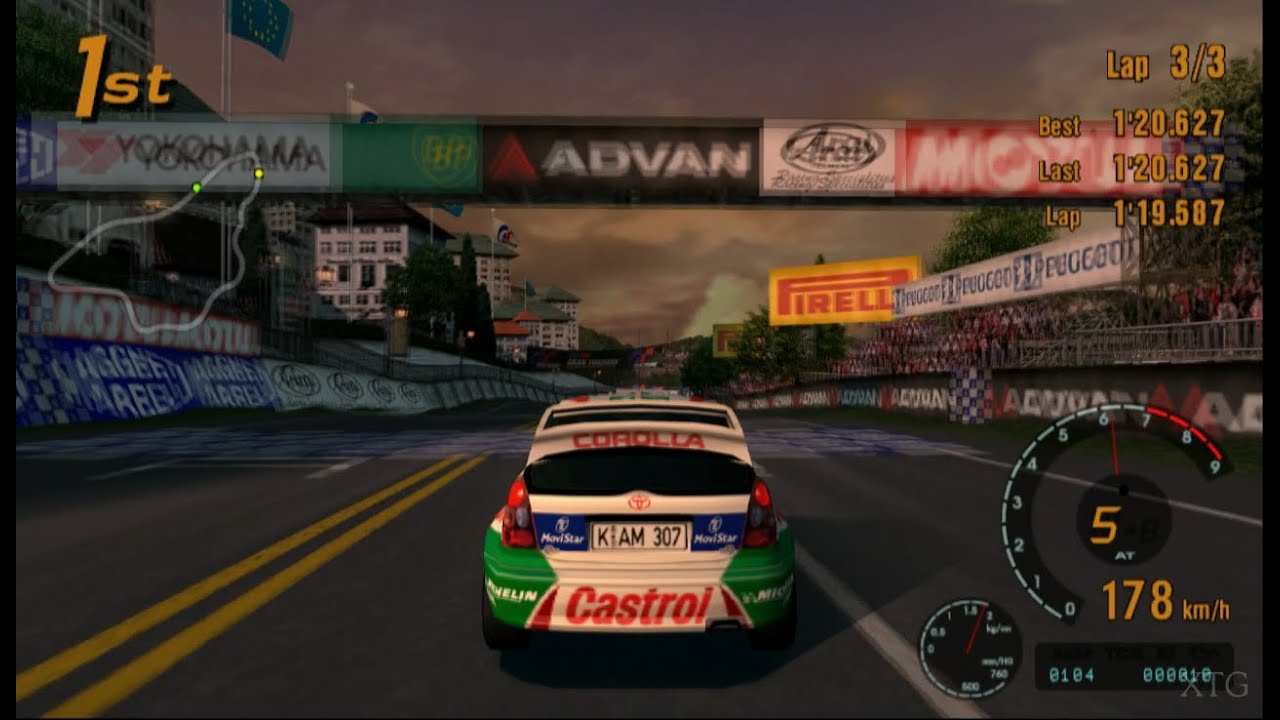 [#48] Gran Turismo 3 - Toyota COROLLA Rally Car '98 PS2 Gameplay HD