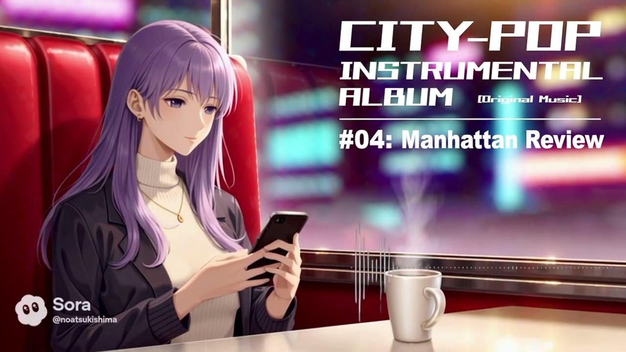 Manhattan Review｜ミライ音楽ラボ-Z Instrumental Album #04（01:06:18）【Neo City Pop】