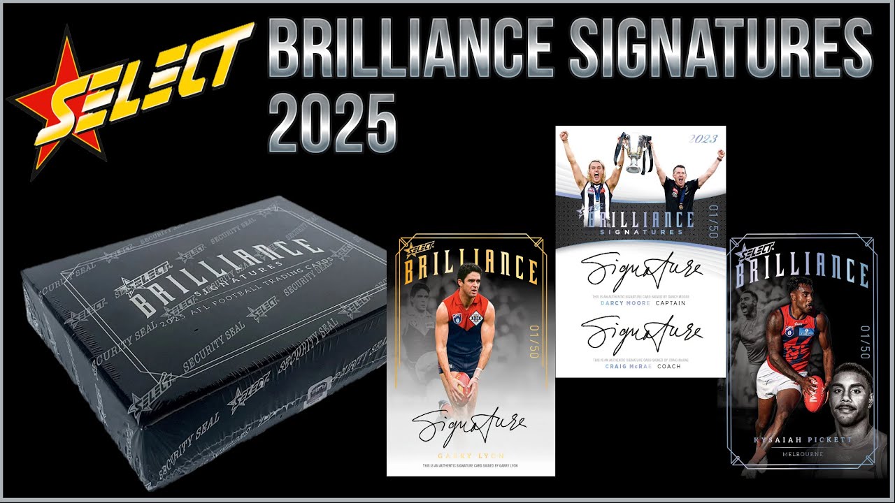2025 AFL Brilliance Signatures | Box Opening