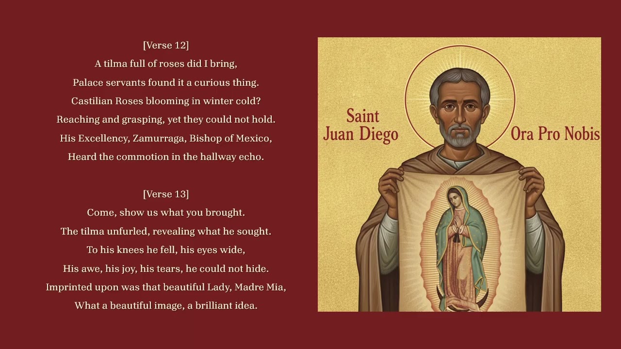 Am I Not Here (St. Juan Diego)  #juandiego #guadalupe #aztec