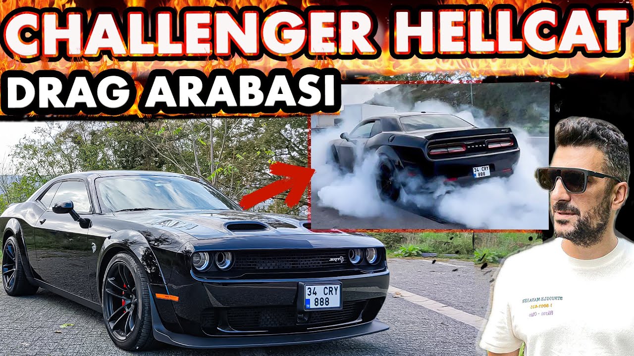 Dodge Challenger Srt Hellcat | 717 Beygirlik Drag Arabası