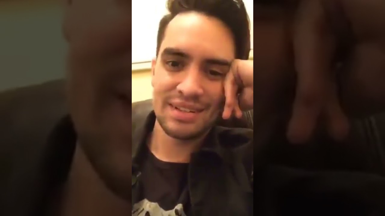 Brendon Urie on Periscope:  Dressing Room (September 13, 2015)