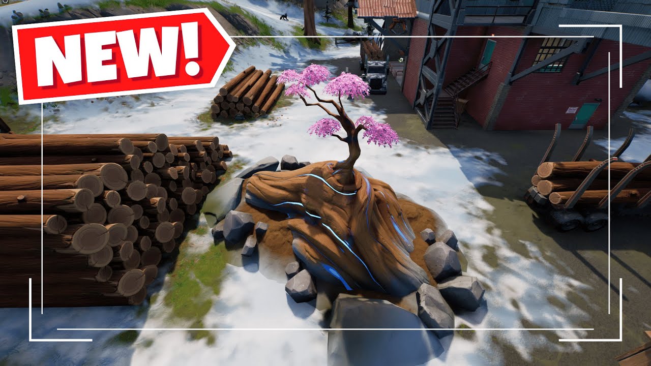 Fortnite NEW Pink Reality Tree (Map Update)