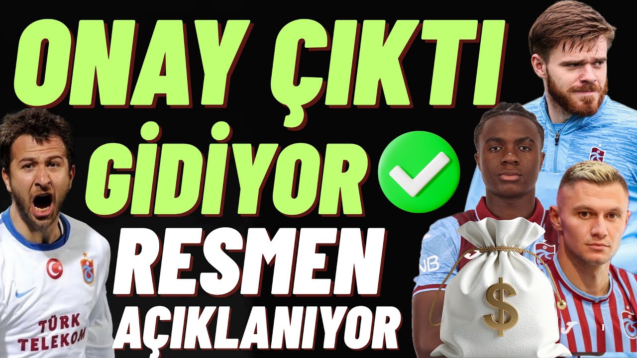 Transfer onaylandı ! Ayrılık açıklanır ! Flaş gelişme ! #trabzonspor 