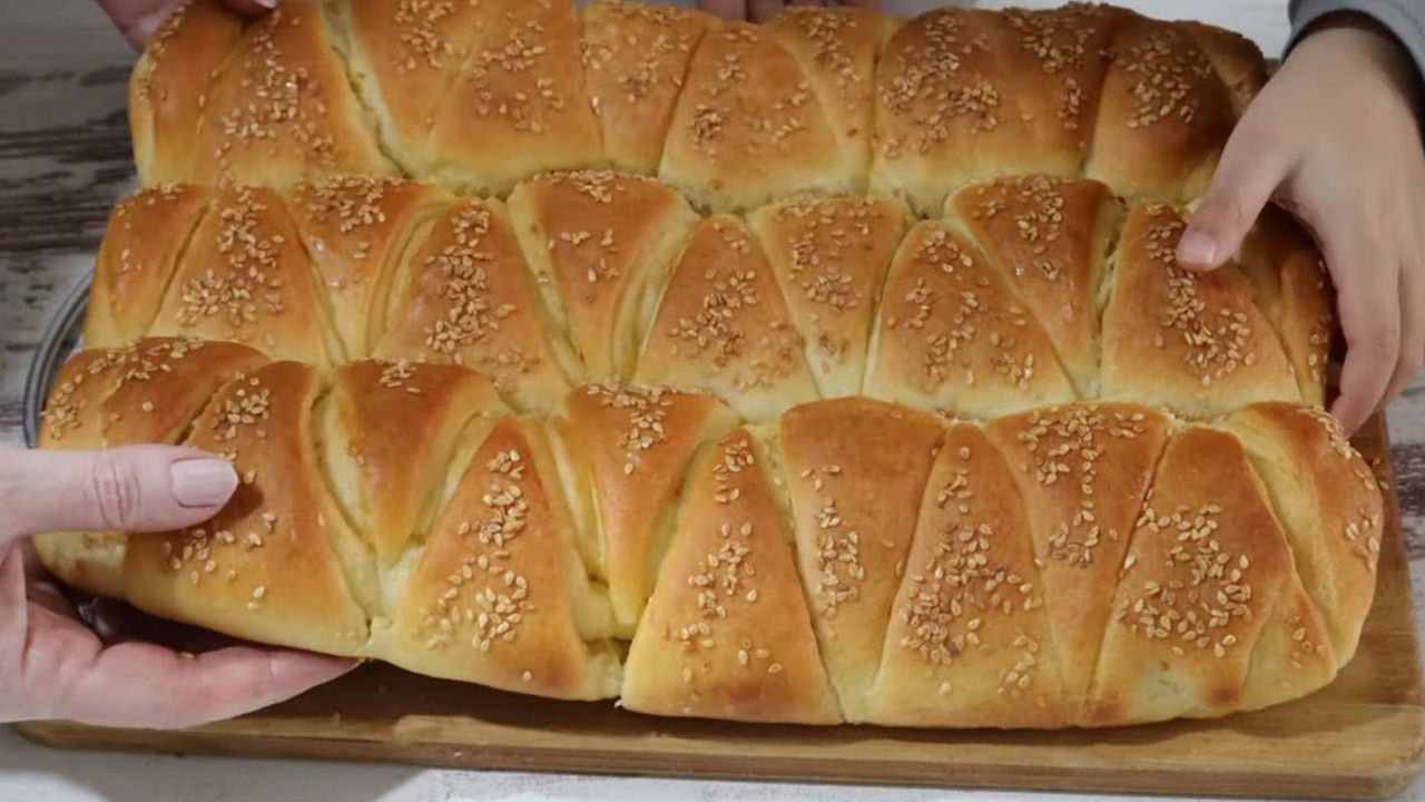 Тесто, как буханка хлеба❗💥 Мягкое, как губка! Самое мягкое и вкусное, что я когда-либо пробовала!