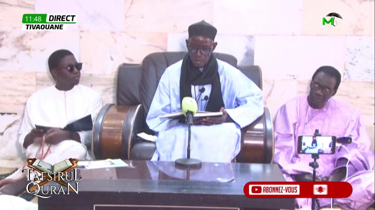 🔴[ DIRECT ] TAFSIR ALKHOURANE MOSQUEE SERIGNE BABACAR SY JOUR 23 l JEU 12 MARS 2026