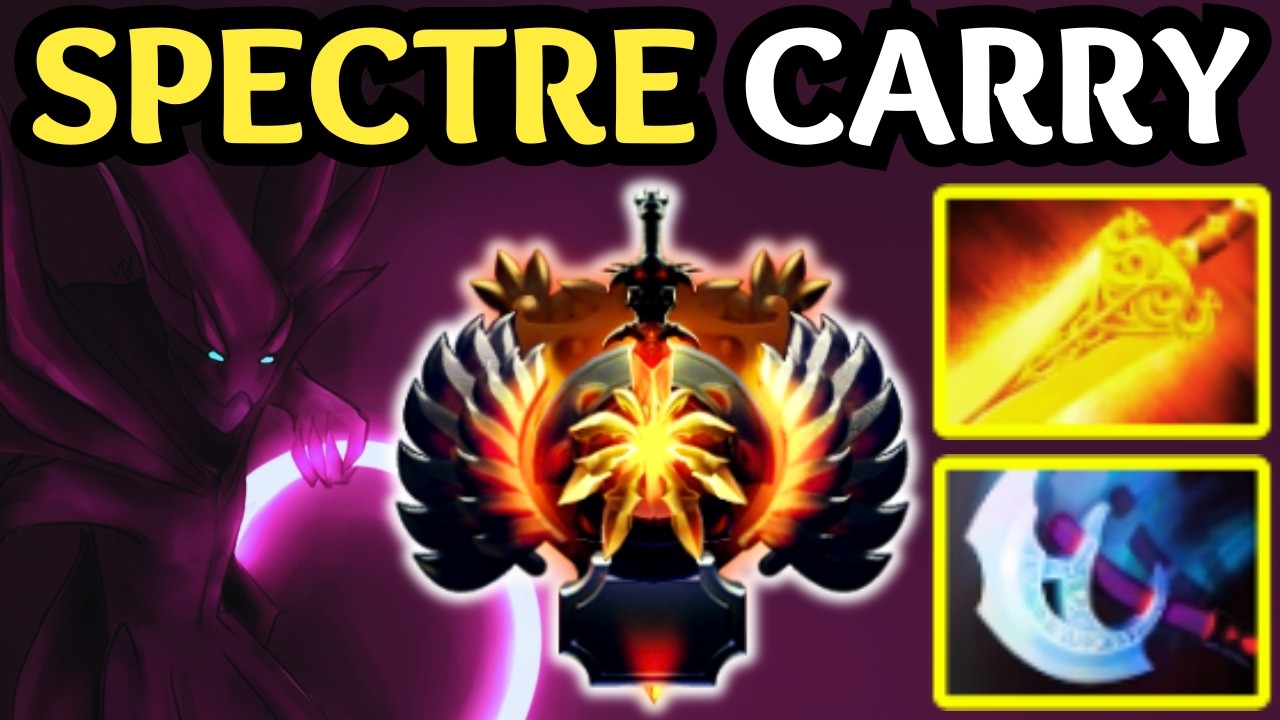 🔥 8000 MMR SPECTRE Carry God Mode — Haunt Destroys Every Fight! 🔥 Dota 2 Gameplay