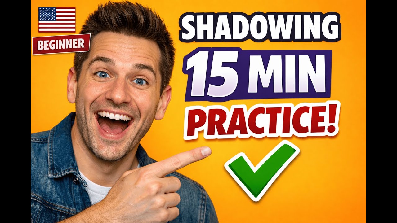 STOP Learning English Wrong! Shadowing for Beginners