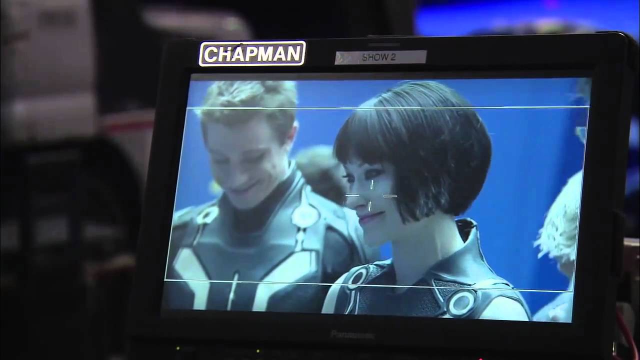 TRON - actors on set
