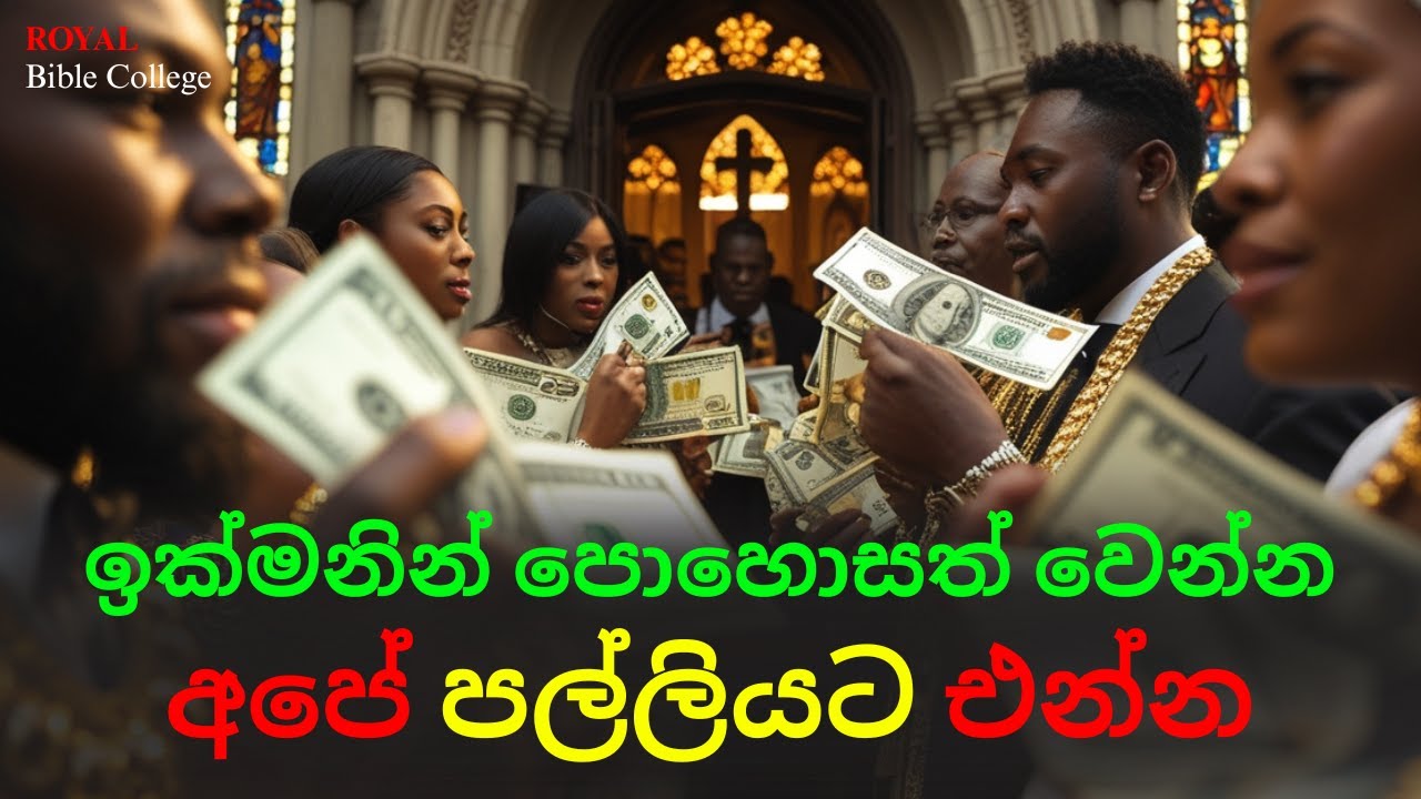 සාතන් ජේසුස් වහන්සේට ඇටවූ උගුල. අද ඔබට | Quick Getting Rich Church