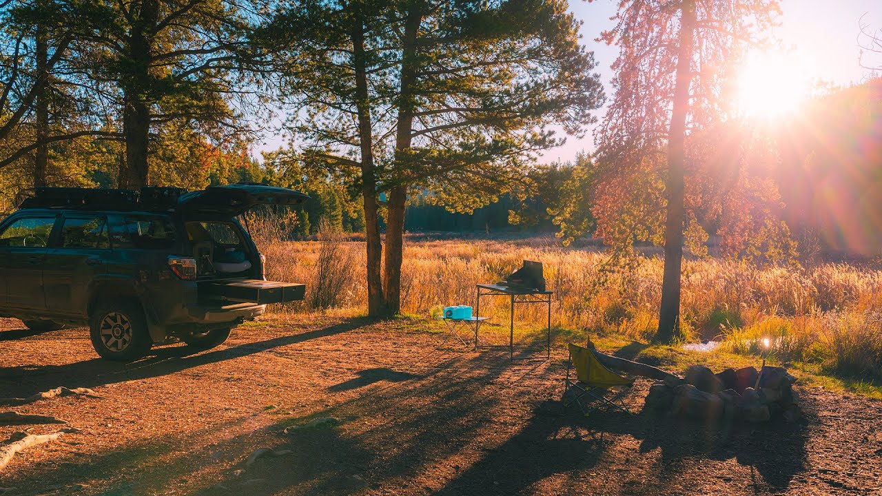 ASMR Leadville Colorado Halfmoon Gulch Cooking and Camping