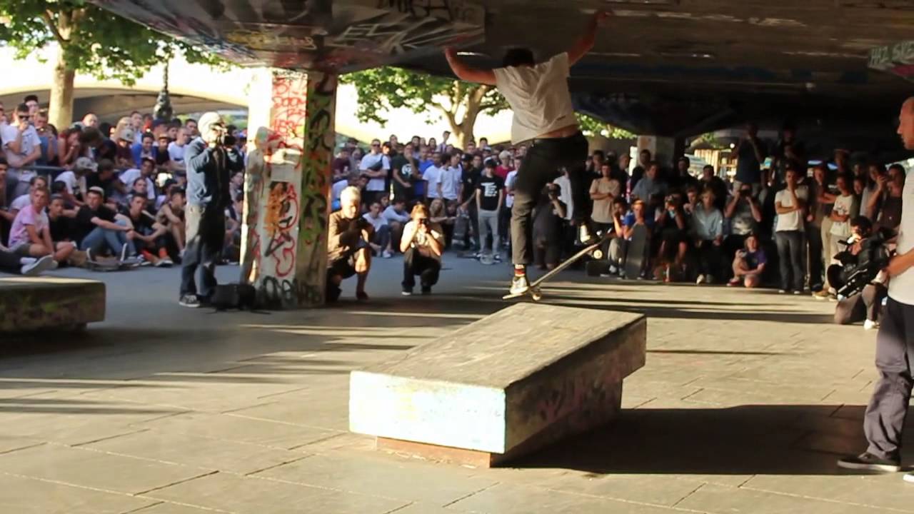 Dylan Rieder, Austyn Gillette, Peter Ramondetta and Brad Cromer Skate London