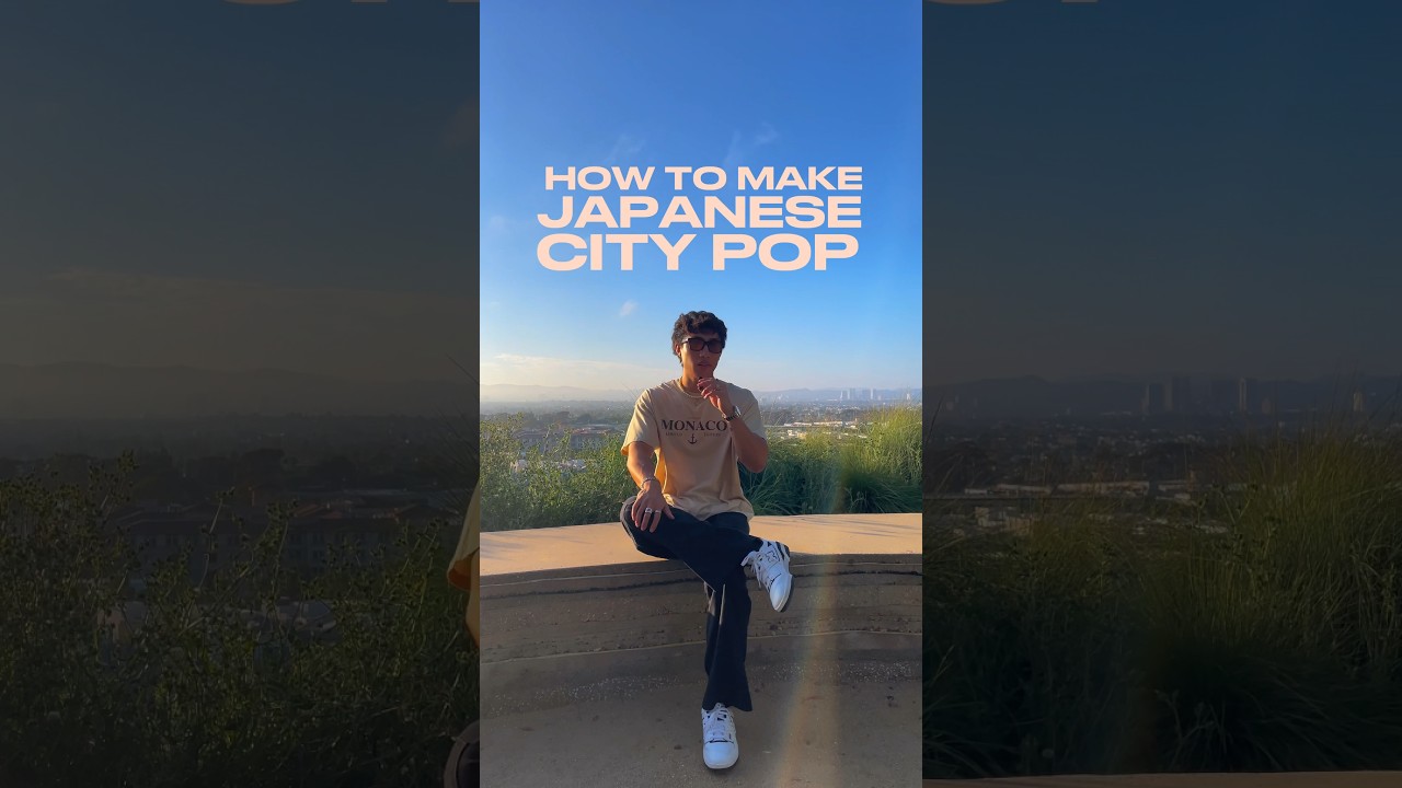 How to make City Pop #musicproducer #music #shorts