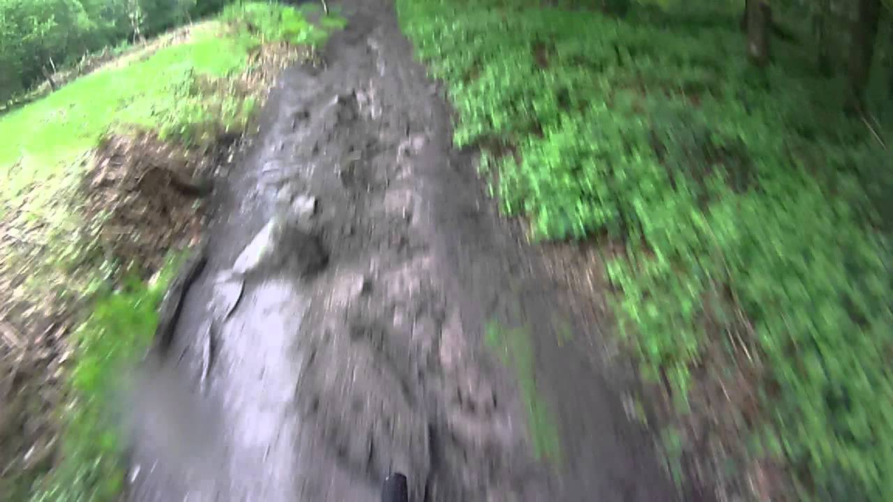 Shining Cliff Woods lower descent