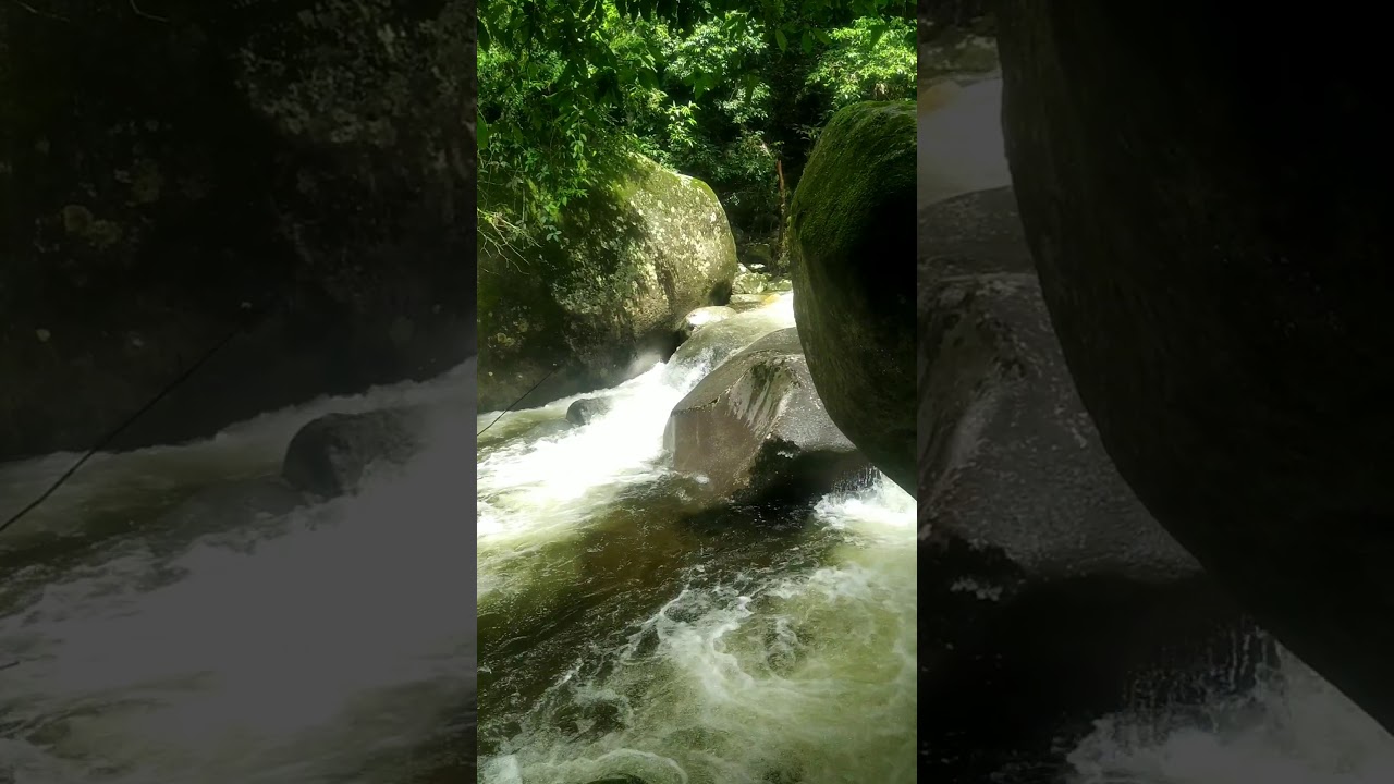 cachoeira do vale da lua em Guapimirim RJ. um lugar exuberante com uma beleza sem igual