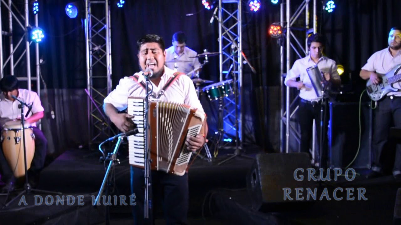 Renacer en vivo a donde huiré