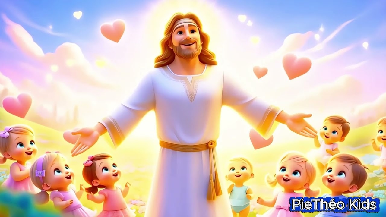 Jesus Nosso Rei 👑✨ | Música Infantil Cristã | Animação Infantil para Crianças