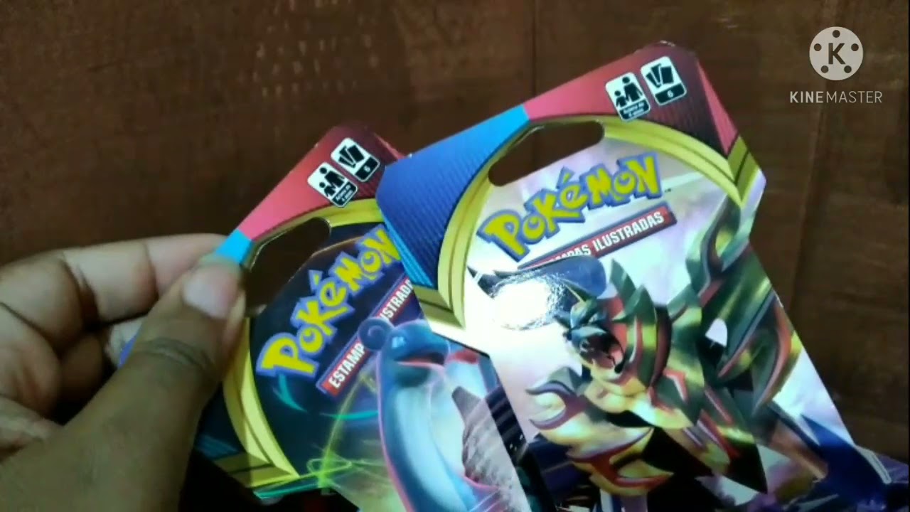 Minha primeira vez abrindo cartas Pokemon