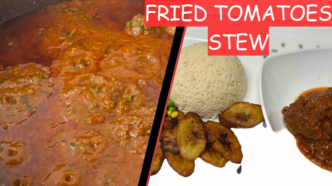 Step To Step On How To Cook Fried Stew // Fried Stew Recipe // How To Cook Nigerian Fried Stew
