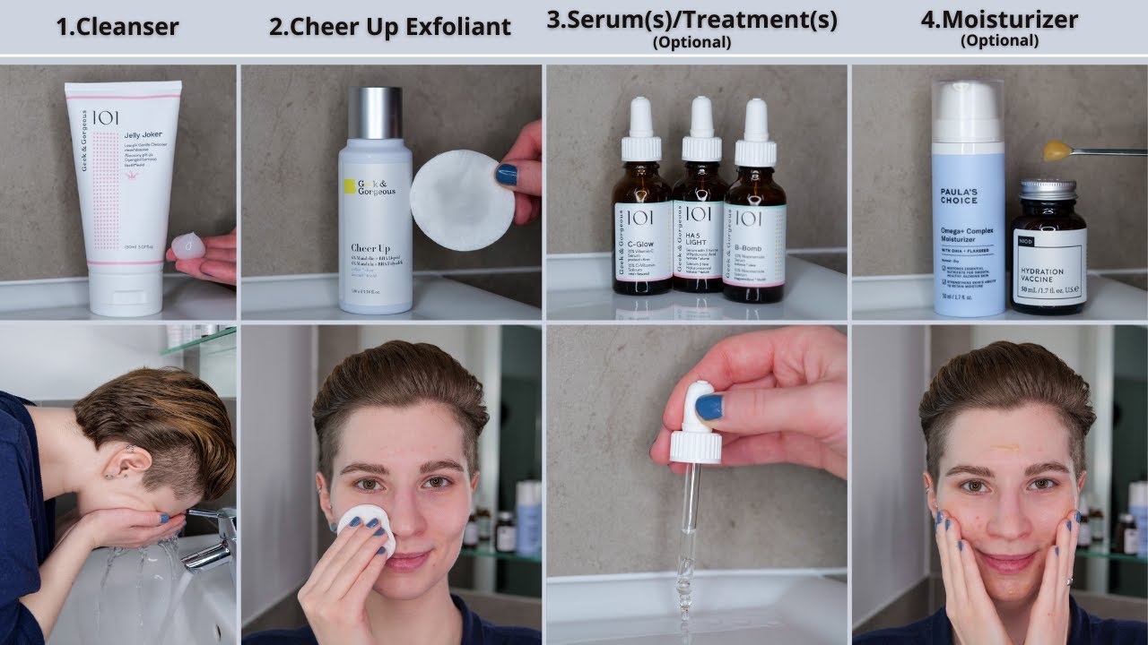 How to use Geek & Gorgeous Cheer Up 6% Mandelic Acid + BHA Liquid