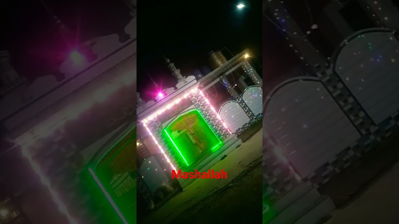mashallah madina masjid raja pur  kitni acchi lag rahi hai❤💖