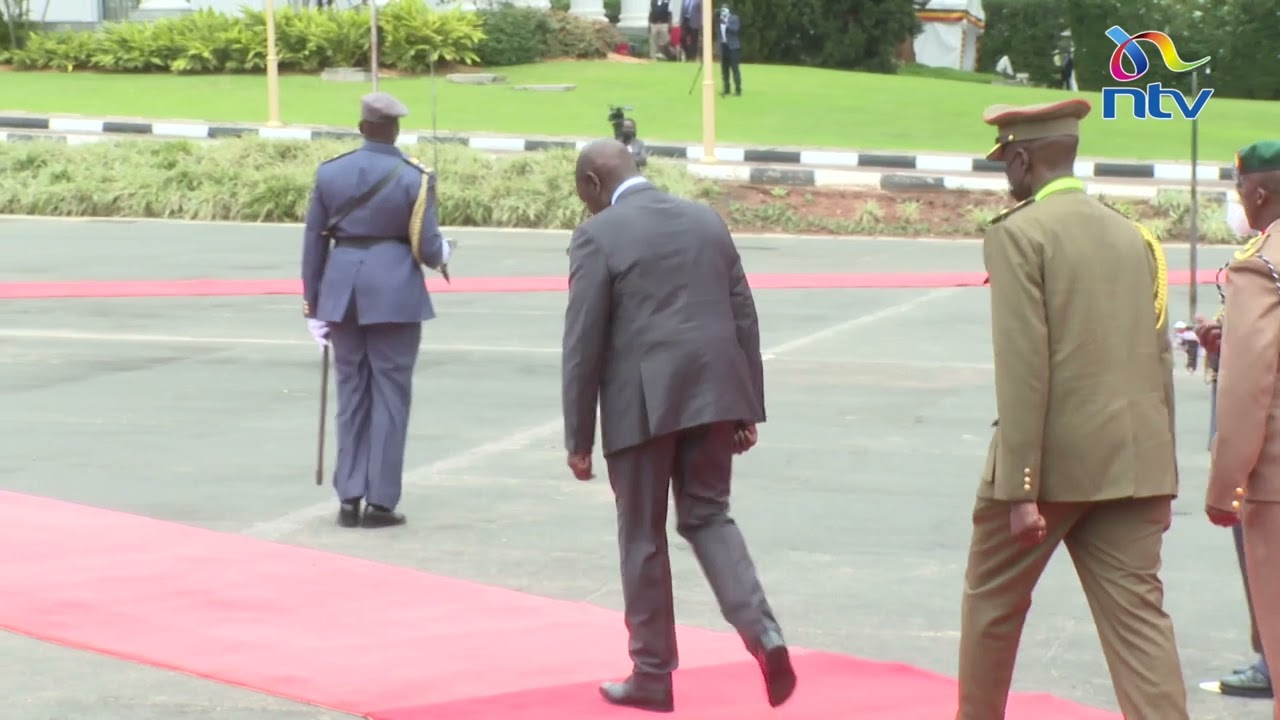 President Ruto arrives in Uganda for 60th Independence Day celebrations