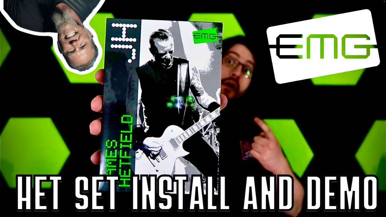 EMG JH Het Set Pickup Installation and Demo | Installing Into My Epiphone Prophecy Flying V