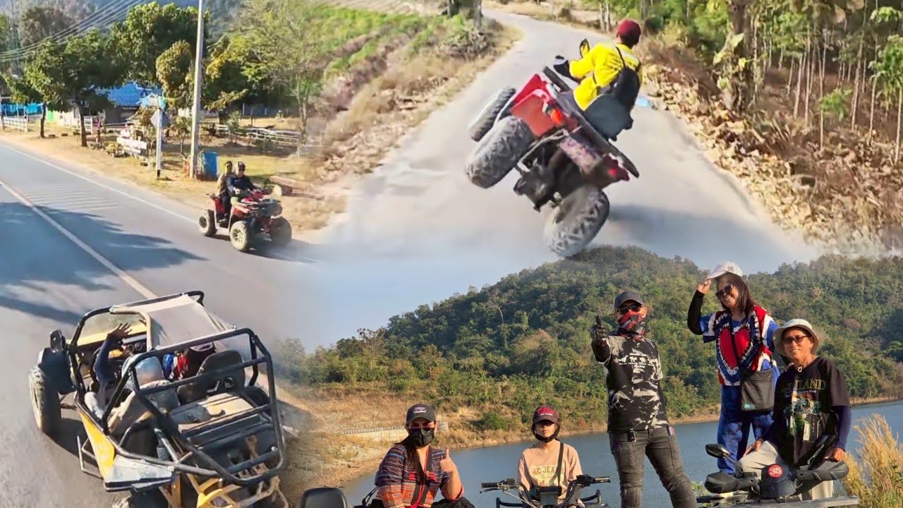 ขี่รถ ATV เที่ยว อิสยาห์ คาเฟ่ 2569 @ อ.คลองลาน จ.กำแพงเพชร #ขี่รถATV #อิสยาห์คาเฟ่ #chaicontent 