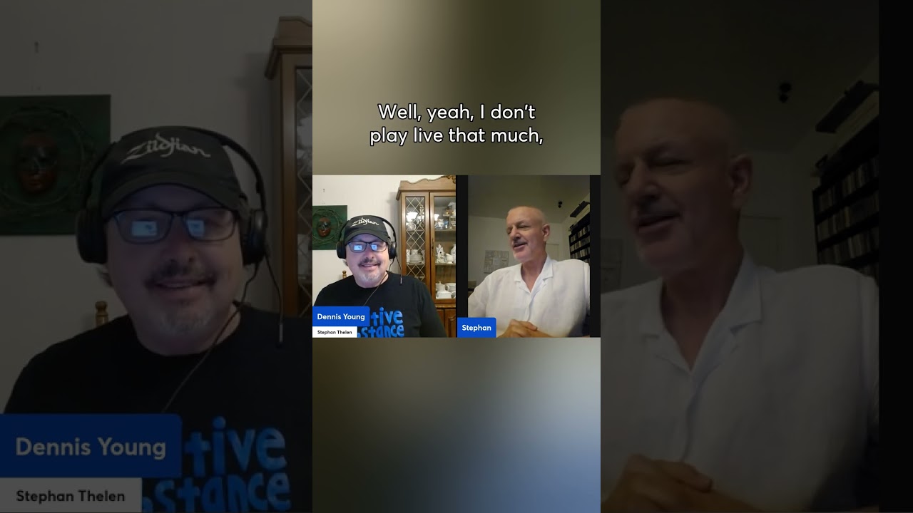 Stephan Thelen-Musician, Composer, Guitarist, David Torn, Knonos Quartet, Fabio Anile!#videopodcast