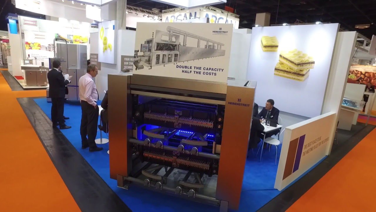 ProSweets 2016: Produktvideo HEBENSTREIT GmbH - Waffelbackautomat BACB Super Jumbo