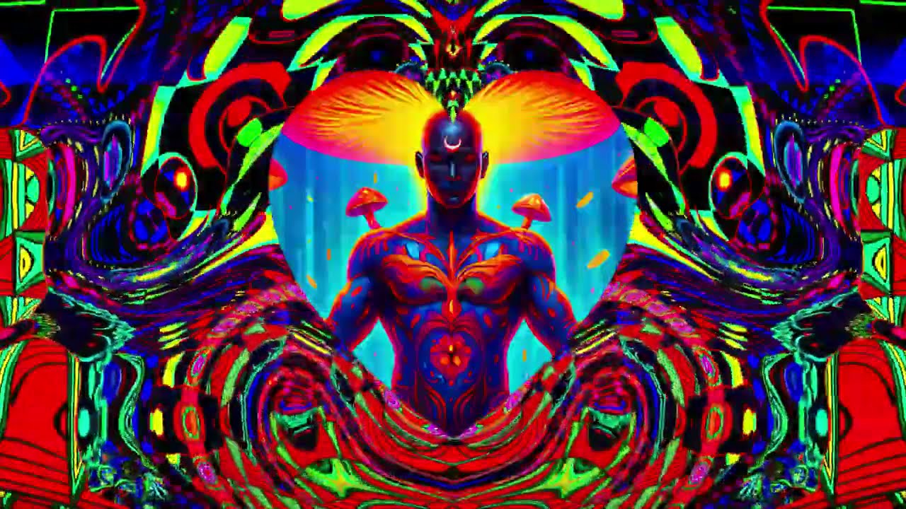 PSYCHEDELIC TRANCE VISIONARY ART - Third Eye / Hallucinations Mix