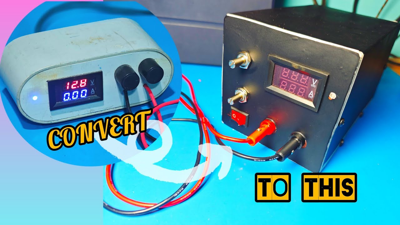 DIY Powerful Variable Dc Power Supply Making | Home Made Bench Power supply.
