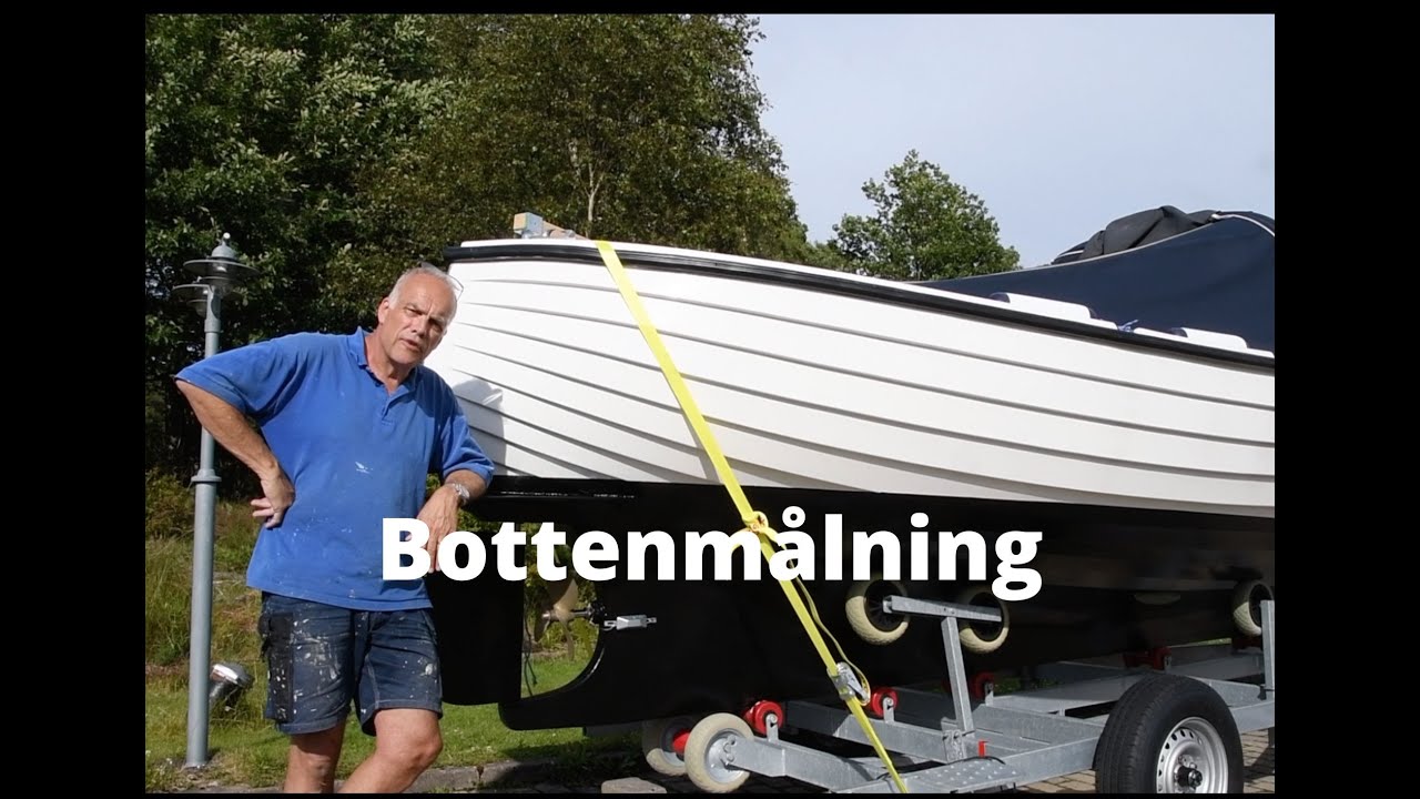 66.Bottenmålning med biocidfri bottenfärg (Hempaspeed TF)