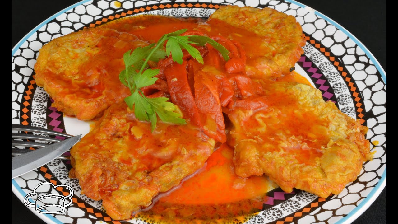 Filetes de lomo muy jugosos con salsa de pimiento Javier Romero