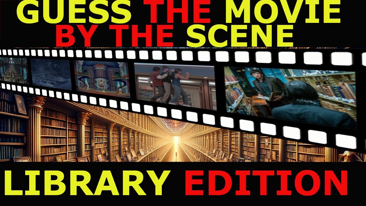 MOVIE QUIZ LIBRARY EDITION / Guess in 1 SCENE (50 Movies)