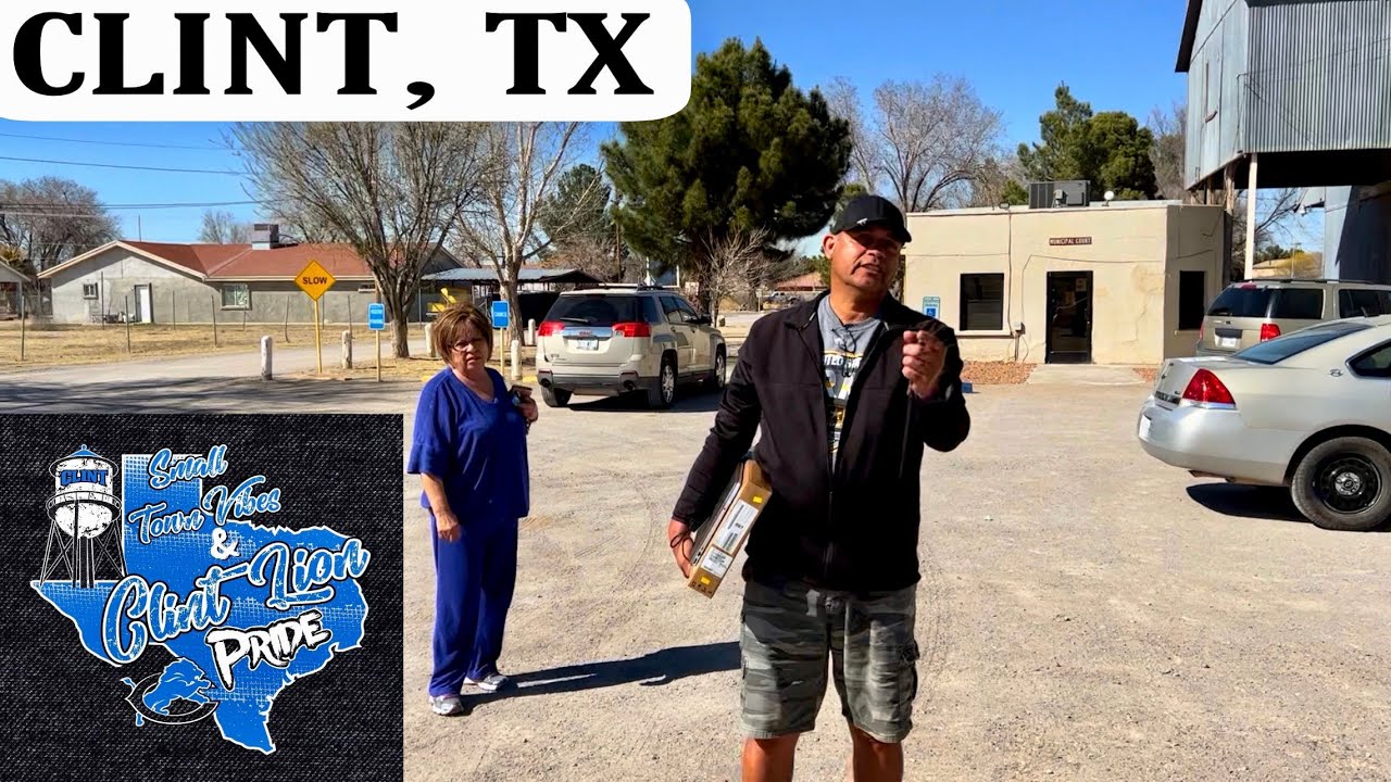 VISITING THE CLINT TEXAS TOWN CLERK, & MEETING OTHER TOWN EMPLOYEES/TOWN VOLUNTEER(S).  👀📹⚖️🇺🇸🗽