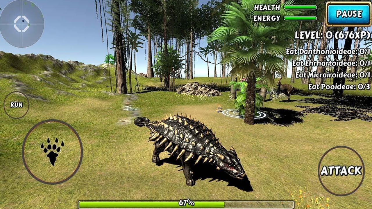 Dinosaur Simulator Jurassic Survival (by HGames-ArtWorks) Android Gameplay [HD]