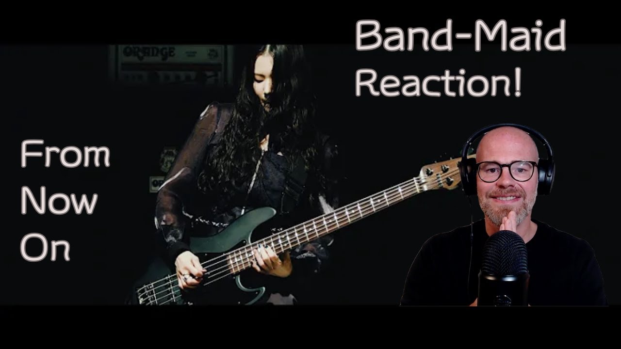 First time hearing BAND-MAID / from now on (Official Music Video)