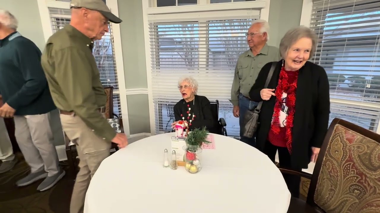 Dot Booth celebrated her 100th birthday on Dec 71, 2025