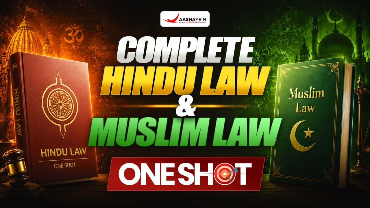 Hindu & Muslim Law In One Shot | Complete Family Law One Shot | Minor Law | All State Judiciary Exam