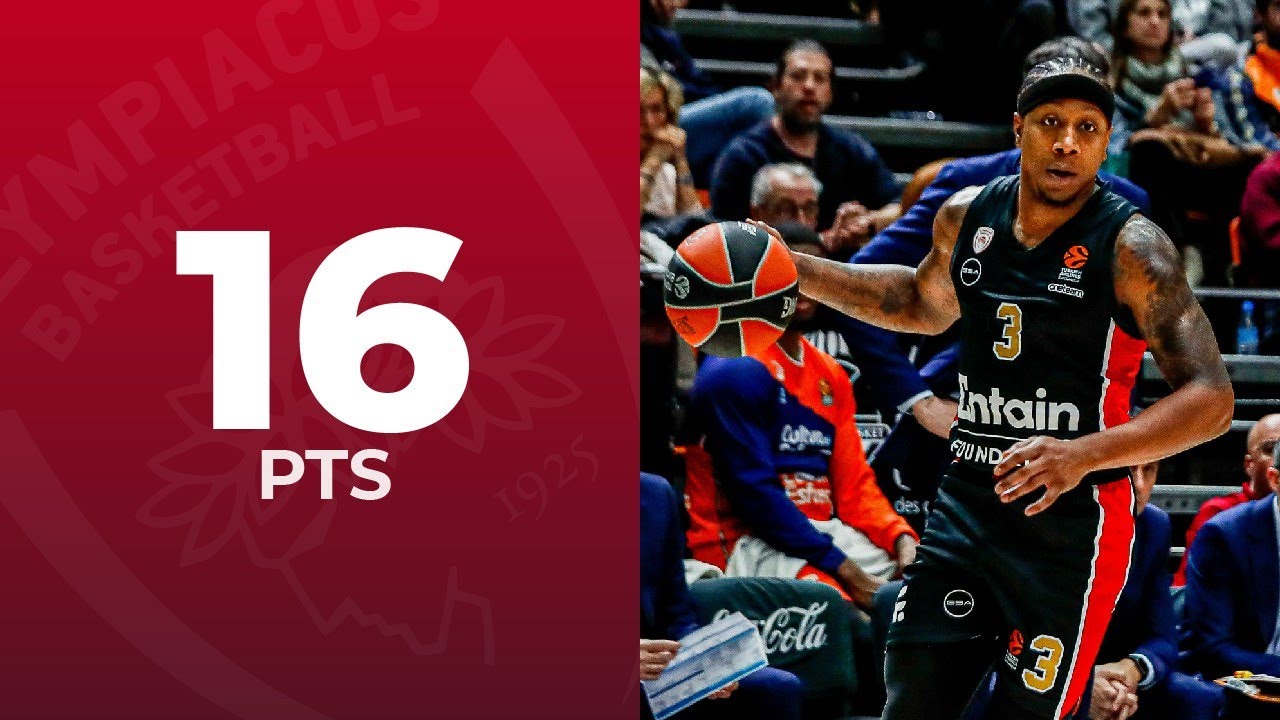 Isaiah Canaan (16 points): Valencia Basket-Olympiacos Piraeus 65-78
