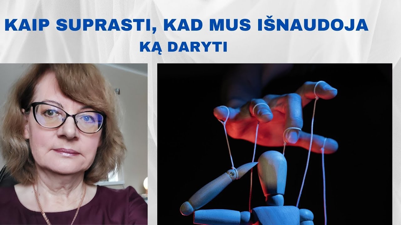 Kaip suprasti, kad mus i&scaron;naudoja
