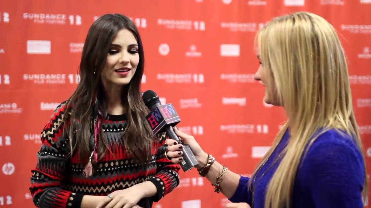 Victoria Justice Sundance Interview at The First Time Movie Premiere