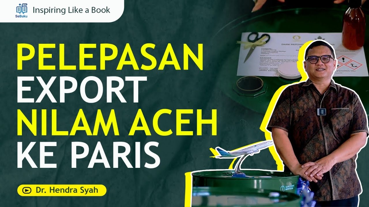 Pelepasan Export Nilam Aceh ke Paris Oleh U-Green Aromatics International dan ARC-USK